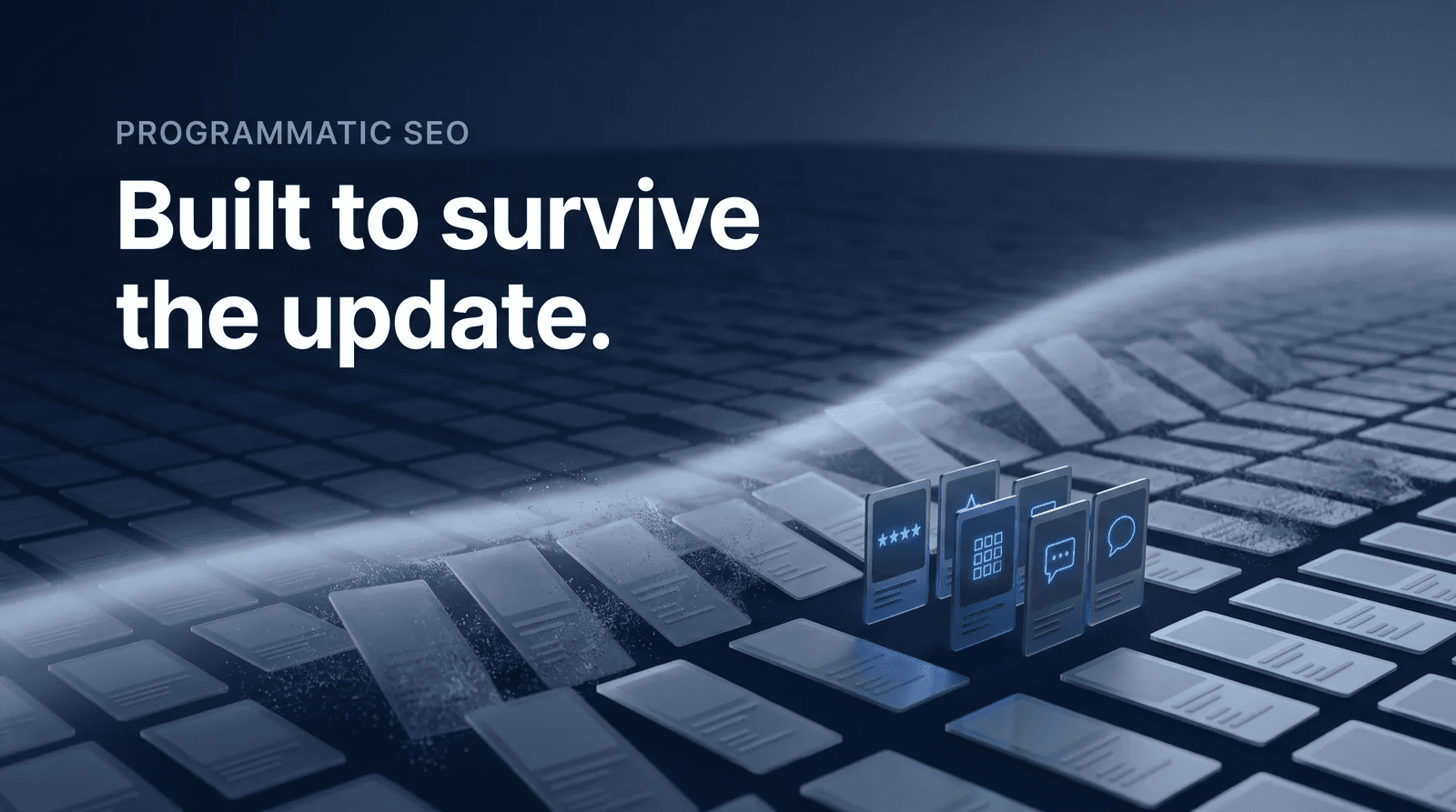 Programmatic SEO for E-Commerce: The Pattern That Survives Helpful Content Updates
